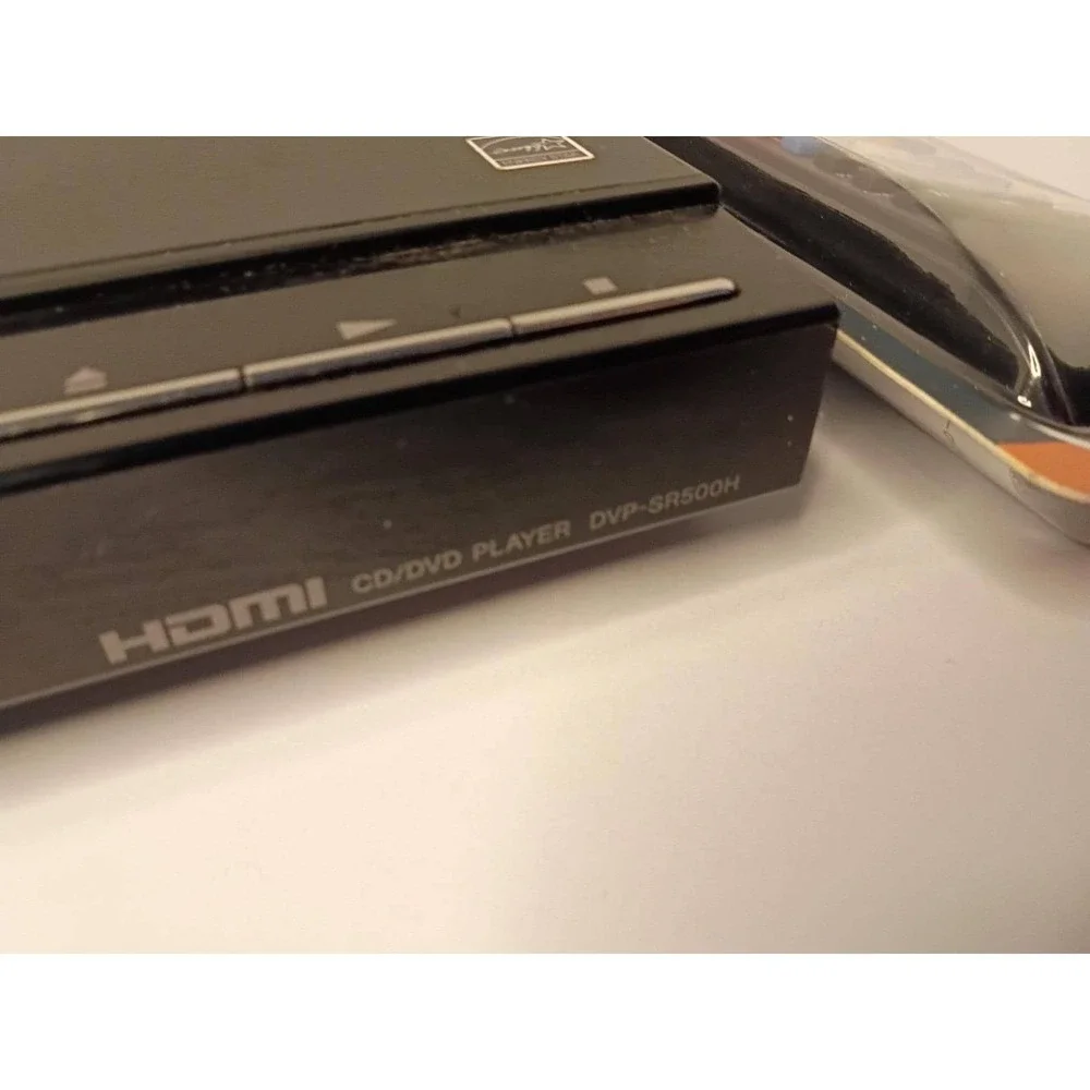 Sony DVP-SR500H 1080p Upscaling DVD CD Player with Remote Tested